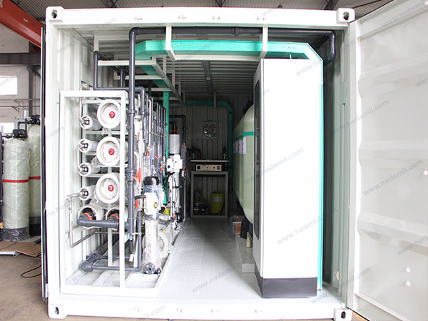 Nedemil集装箱海水淡化设备成为远洋船舶安全用水的重要保障